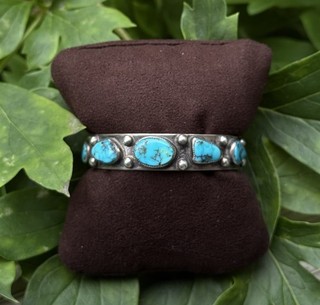 Sterling Silver Turquoise Cuff Bracelet