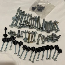 Vintage Steel Carriage Bolt Lot Misc. Sizes Lot of 2 pounds