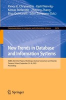 New Trends In Database And Information Systems Elisa Quintarelli