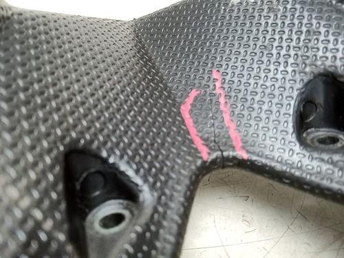 PLASTICA SUPERIORE CUPOLINO UPPER PLASTIC CAGIVA V-RAPTOR 1000 00-05 T501 - Foto 9 di 11