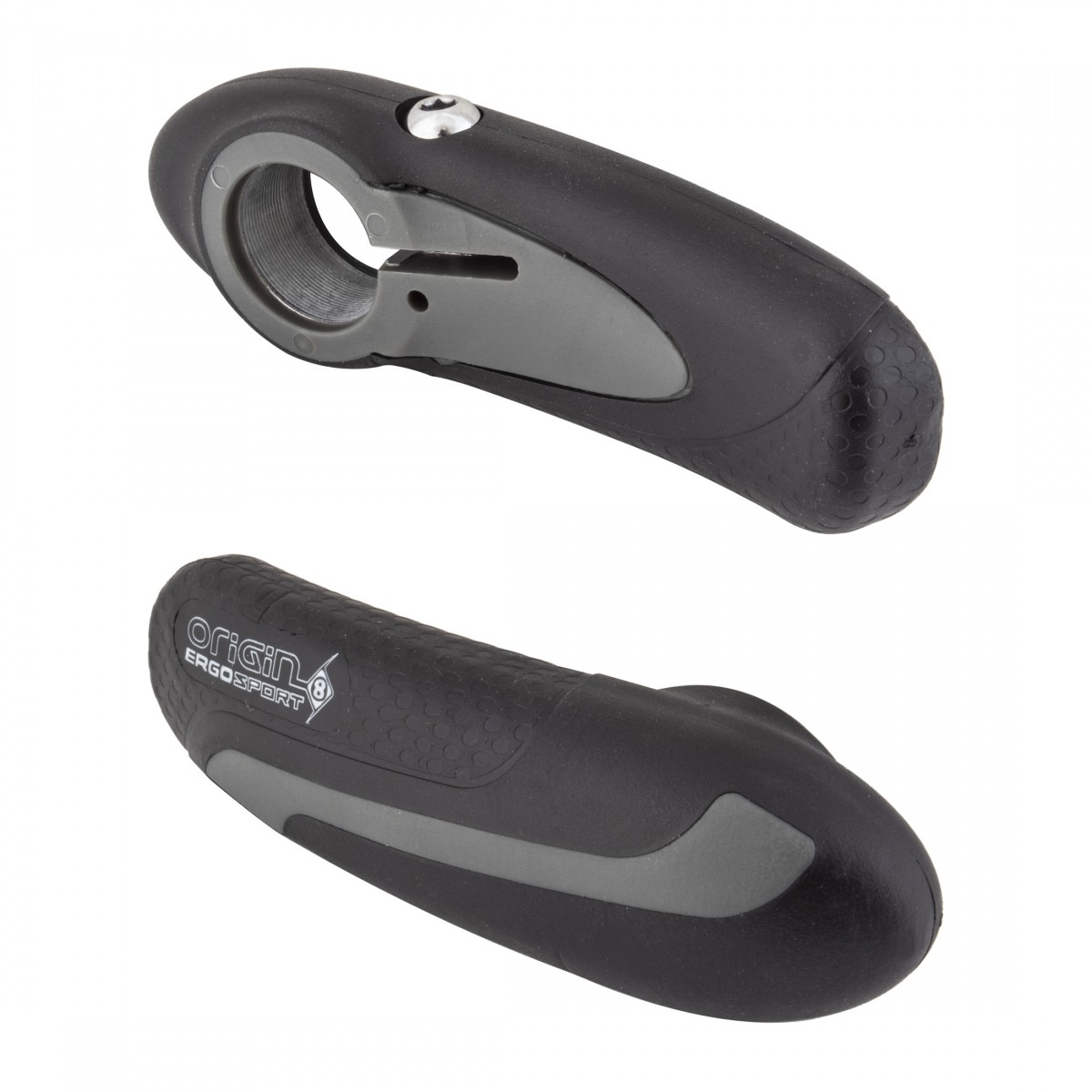 Origin8 Наконечники из черногосерого сплава Ergo Sport с кованым покрытием AL6061-T6 и нескользящей поверхностью 7890₽