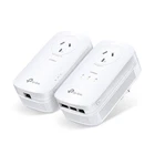O - TP-Link TL-PA8033P KIT AV1300 3-Port Gigabit Passthrough Powerline Starter K