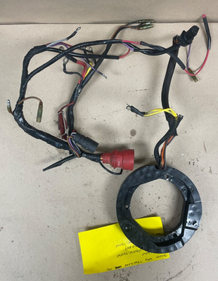 Good Used OEM Johnson / Evinrude 1992 Stator & Motor Cable, Part # 584560/584401