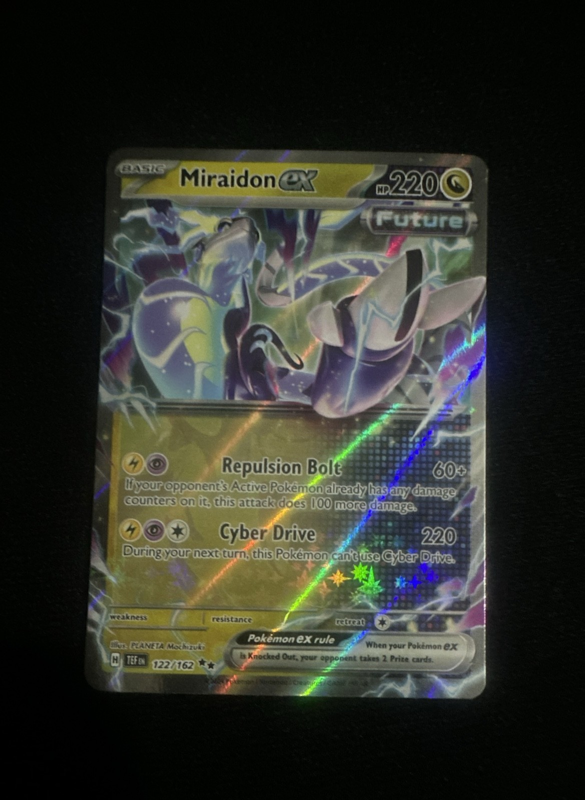 Miraidon ex 122/162 SV05: Temporal Forces Holo