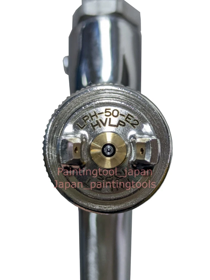 Pistola pulverizadora ANEST IWATA LPH-80-082G 0,8 mm E2 HVLP con PCG-2D-1 150 ml LPH80 82G Foto 4 de 4