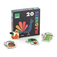 20 Regenbogen Magnete Aus Holz Lernspielzeug Von Andy Westface - Vilac 7421