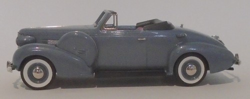 Brooklin 1/43 Scale BRK178 - 1937 Oldsmobile L-37 Convertable Coupe Delmar Gray - Picture 5 of 5