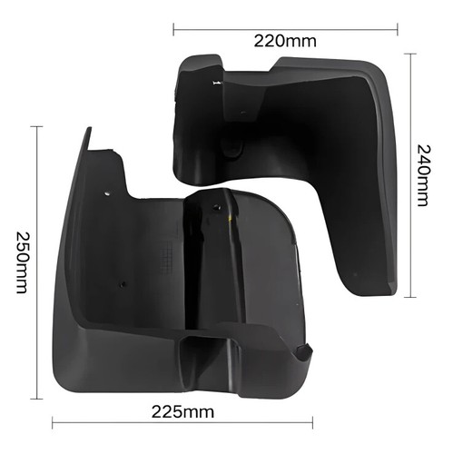 Genuine Front & Rear Splash Guards Mud Flaps Fender FOR 2015-2019 Subaru Outback - Picture 4 of 7