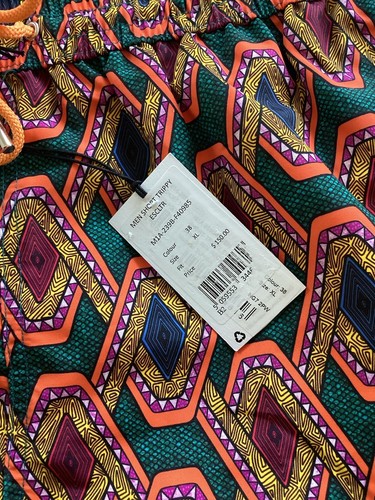 NUOVO PAUL SMITH uomo XL nuoto tronchetto corto modello "Trippy Escalator" nuovo con etichette $150 USD - Foto 14 di 18