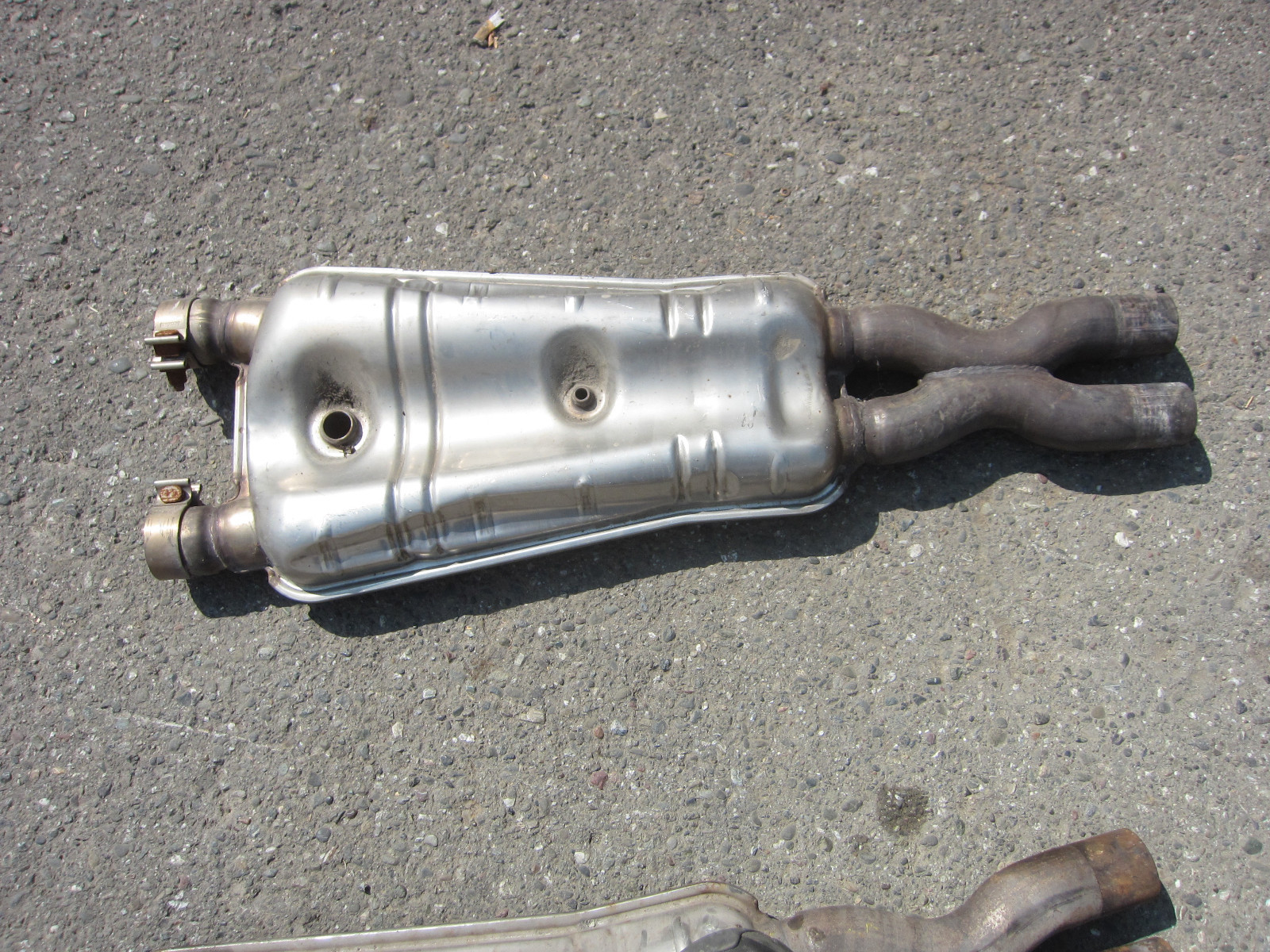 Maserati Spider / Coupe - Central Exhaust Muffler Resonator (USED) -  P/N 187826