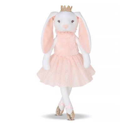 Bunny Rabbit Doll Ballerina-  Plush Toy 16'' Bearington Collection Ballet
