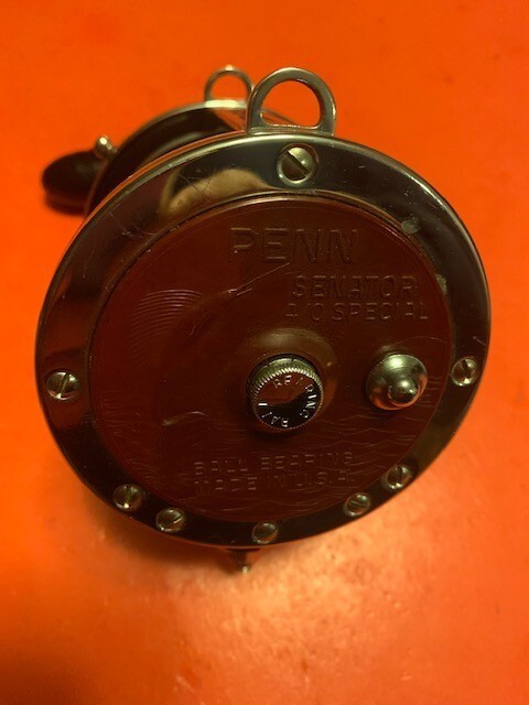 VINTAGE CUSTOM BUILT PENN SPECIAL SENATOR 113HLW 4/0 FISHING REEL