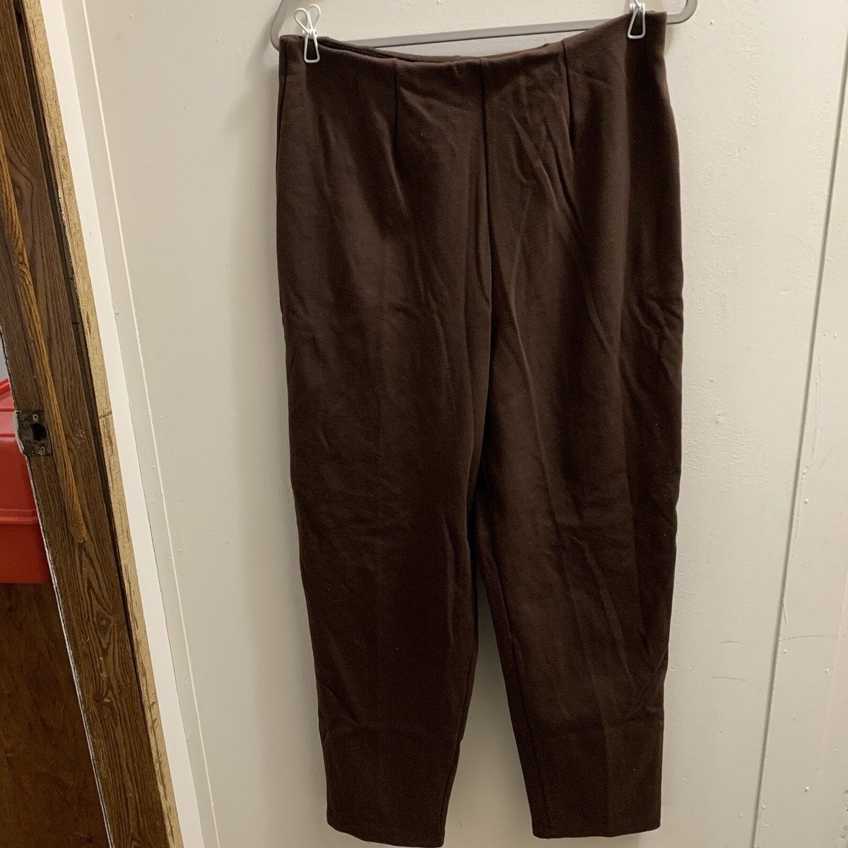 Classic Elements Pants Brown New With Tags Large Waist 34” Inseam 30” High  Rise | eBay