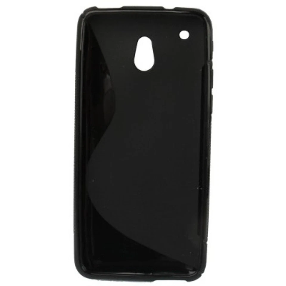 Cellulare Custodia Protettiva TPU Cover S-LINE Backcover per HTC One mini M4 - Immagine 2 di 3