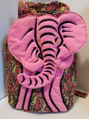 pink elephant backpack