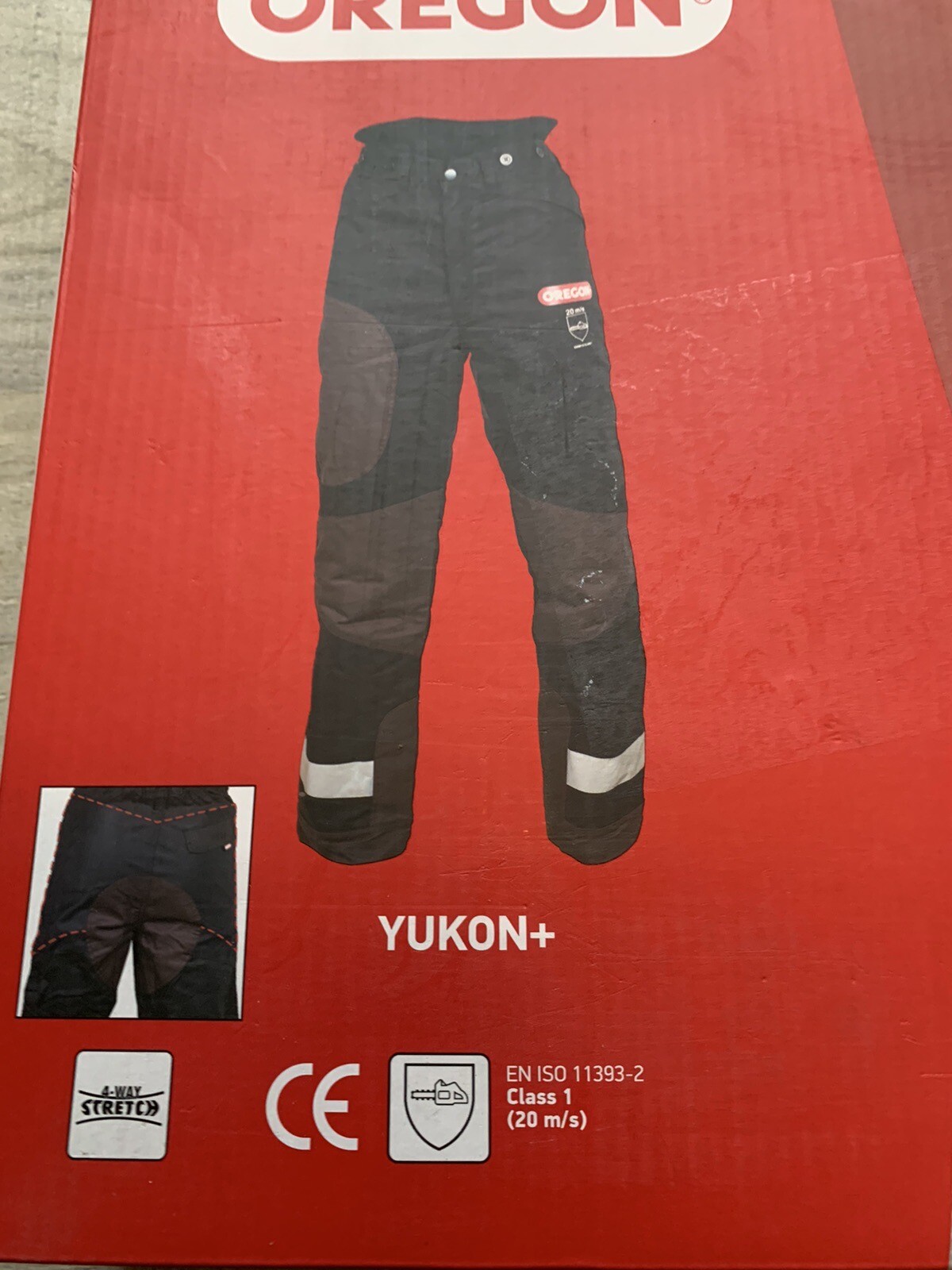 Oregon Yukon + Plus Chainsaw Trousers size Large New eBay