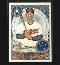 2019 Topps Allen Ginter FRANCISCO LINDOR insert Baseball Star Signs bss 4