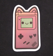 Colorful Gamers  Video Gaming Sticker 2.58" x 1.5" K 