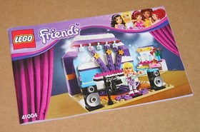 41004 LEGO Friends Rehearsal Stage &ndash; 100% Complete w Instructions EX COND 2013