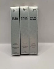LOT OF 3 - IT Cosmetics Brow Power UNIVERSAL TAUPE Eyebrow Pencil FULL SIZE