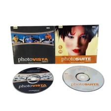 MGI PhotoSuite Version 4.0  Photo Vista Version 2.0 Software Lot Combo