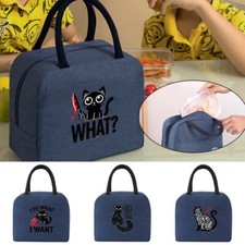 Unisex Lunch Bag Thermal Cool Bag Picnic Adult Kids Food Storage Lunch Boxes