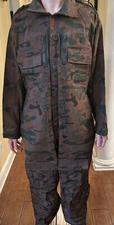 Jordanian Air Force Ground Forces Amoeba Pattern Camouflage Jump Suit XL-NEW