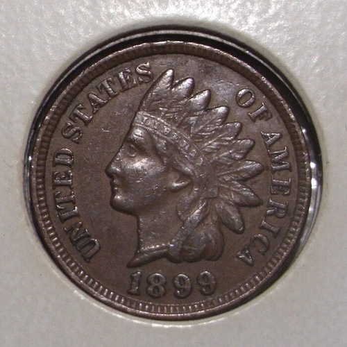 1899 Indian Head Cent , XF