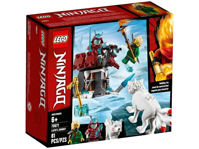 bluelegends Shinon10個セット LEGO Ninjago: LEGO Ninjago Combo Set: 6 Core Ninja Minifgures