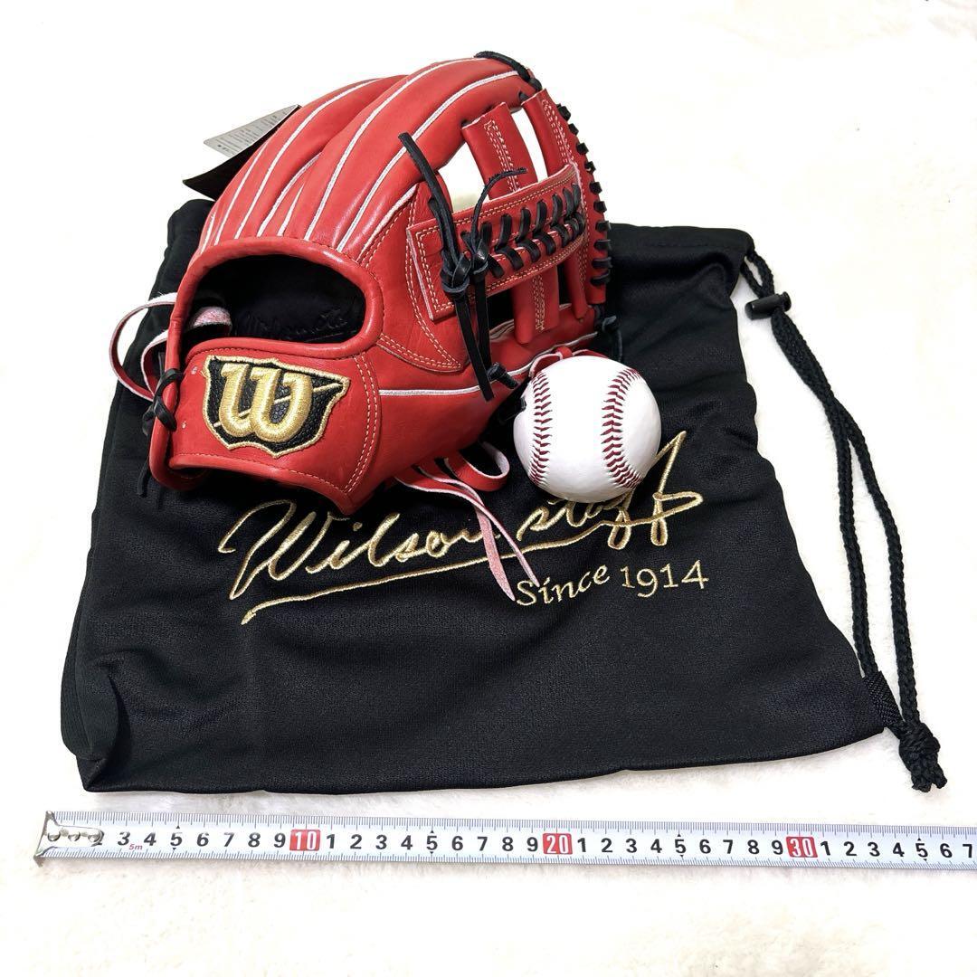 Wilson Staff Baseball Glove Infield Size WBW100917 TEDDY BEAR