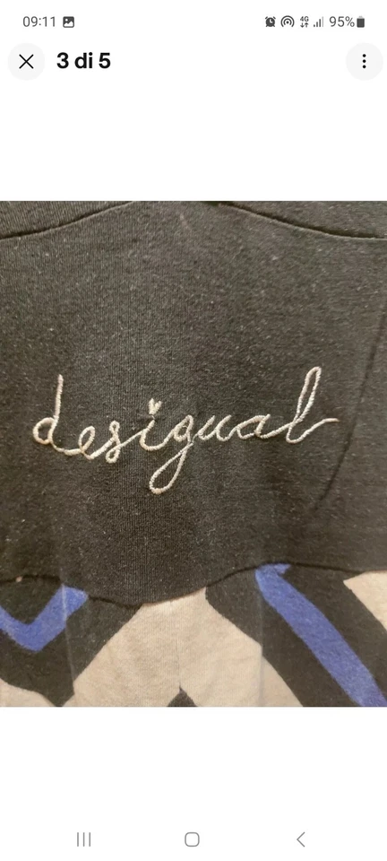 Abito estivo Desigual tg XS - Immagine 4 di 4