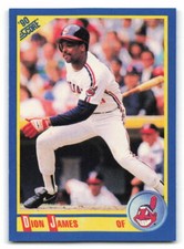 Dion James 1990 Score BASEBALL #514 Cleveland Indians