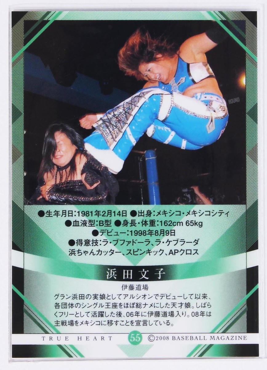 AYAKO HAMADA - 2008 BBM Women's Pro-Wrestling Trading Card