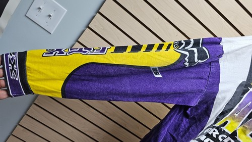 Camicie vintage FOX RACING motocross manica lunga (3) una firmata da Travis Pastrana - Foto 10 di 24