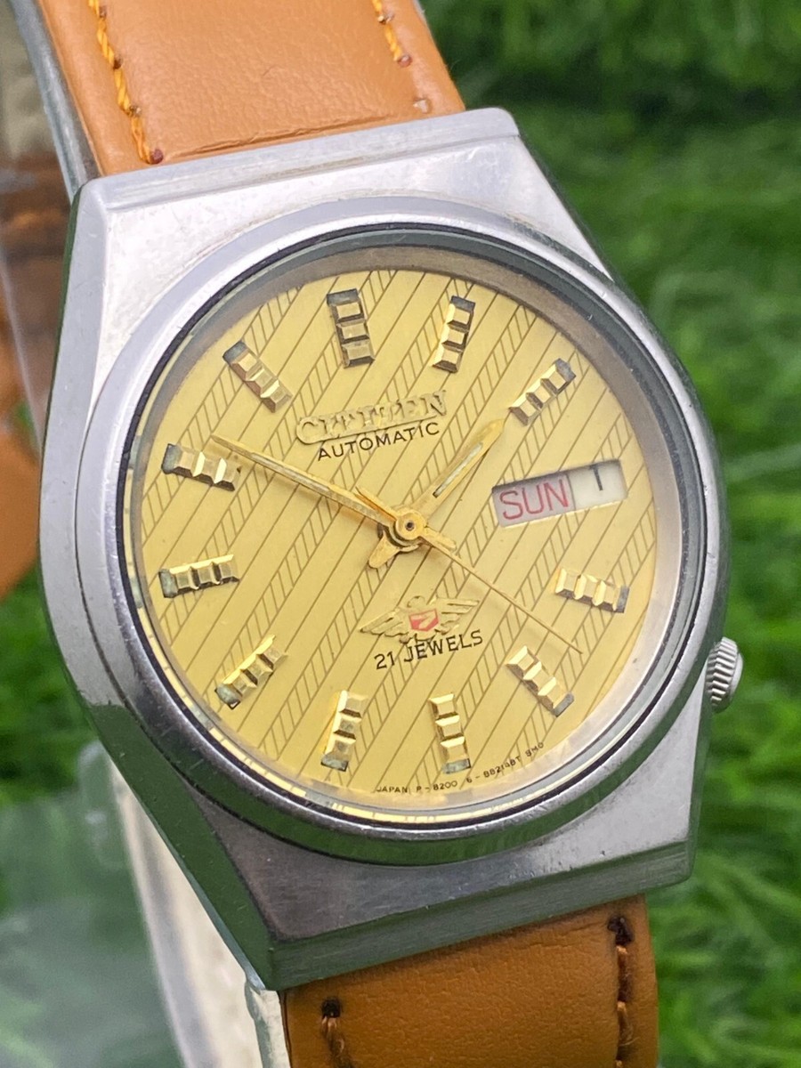Vintage Citizen 21 Jewels Call.8200A 4-038908 Watch Japan | eBay