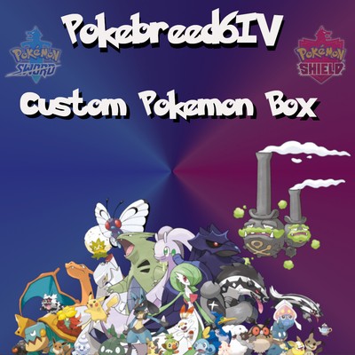 Custom Box 6 Iv Shiny 30 Pkmn Pokemon Sword Pokemon Shield Nintendo Switch Ebay