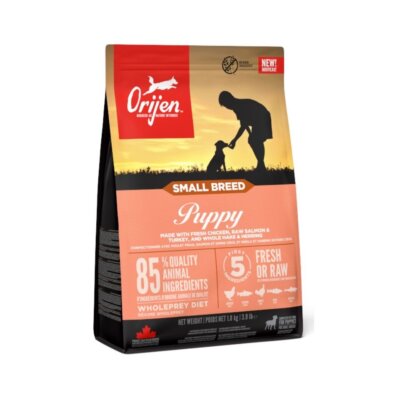 1,8 kg ORIJEN Small Breed Puppy Trockenfutter getreidefrei kleine Rassen
