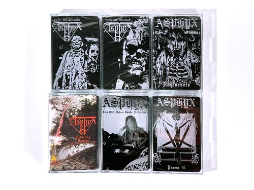 ASPHYX Abomination Echoes 6x Cassette Tape MC BOXSET 1989-1991 - Picture 2 of 8