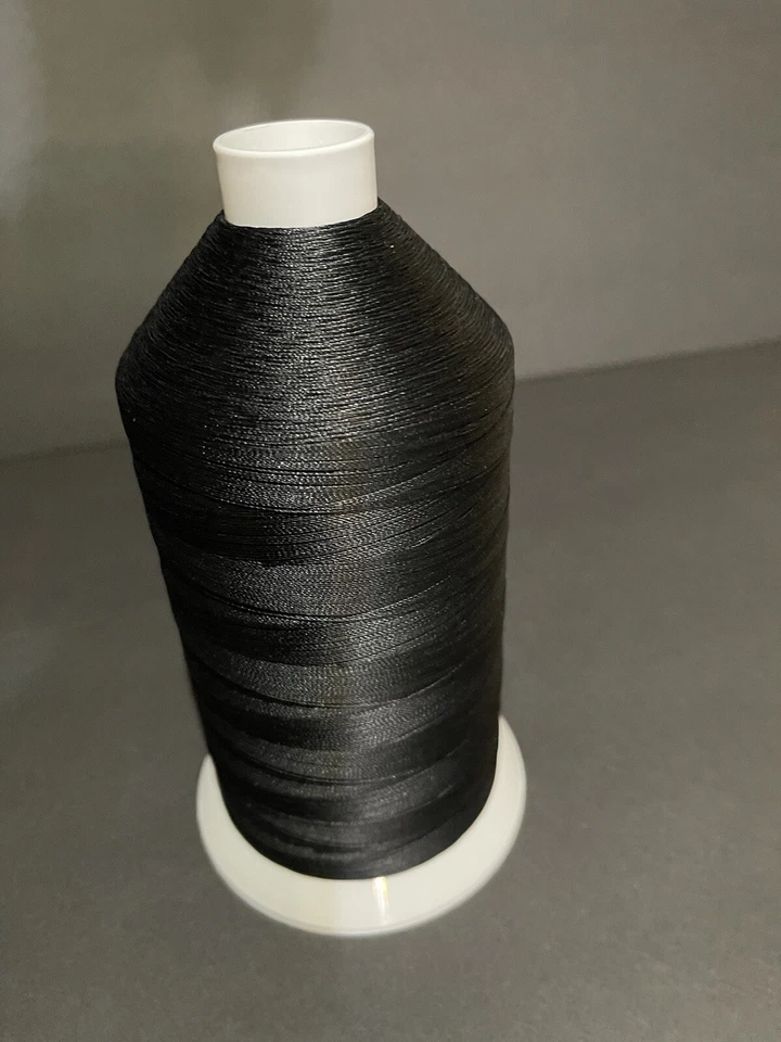 BONDEN POLYESTER INDUSTRIAL THREAD BLACK 16 oz Spool - Image 2 of 3