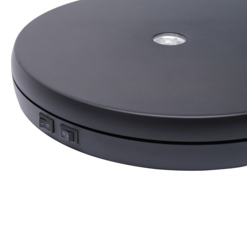 10" 25cm 360° Electric Rotating Display Turntable Display Stand 8kg Load+Adapter - Picture 6 of 12