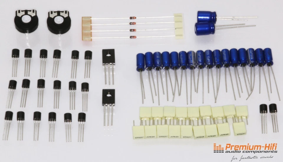 PREMIUM-HIFI Kit de reparación placa de entrada con fono para Studer Revox B750