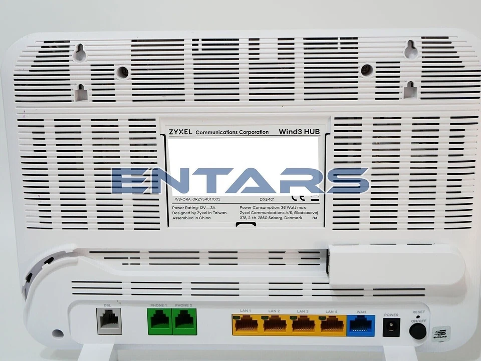 Modem Zyxel Wind 3 tre WI-FI 6 Hub Adsl Fibra DX5401  Wireless 6 - Immagine 4 di 4