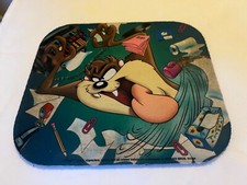 Vtg 1994 Taz Mouse Pad Looney Tunes Warner Bros