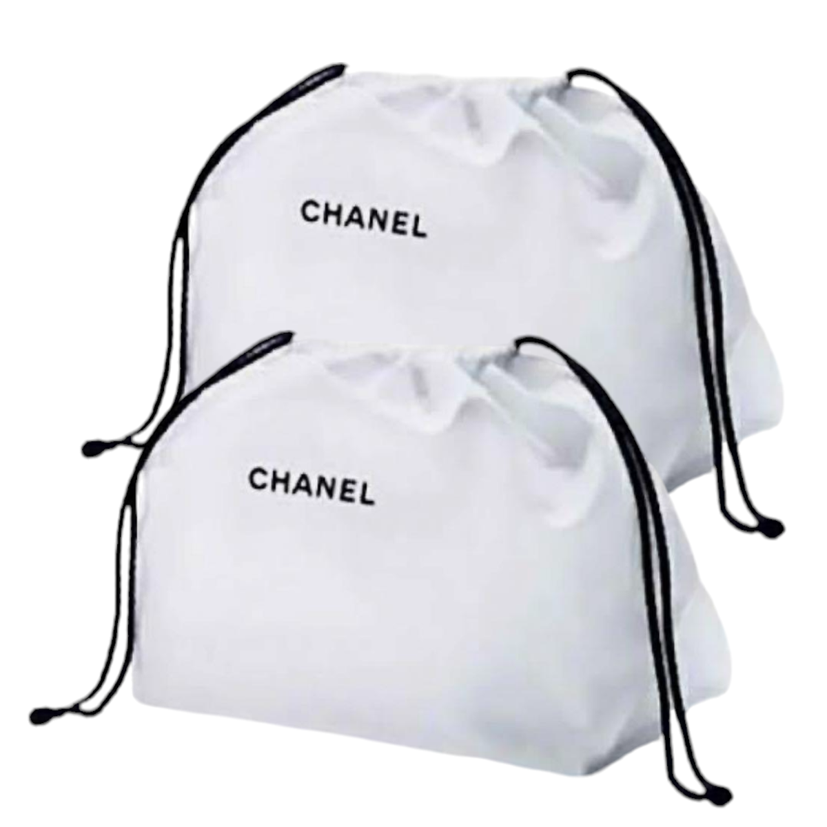 CHANEL MAKEUP　バックパック　リュック　キルティング　ノベルティ　白 Chanel Shiny Caviar Quilted Small Duma Pockets Drawstring Backpack