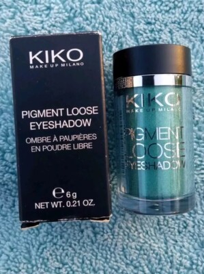 Kiko Milano Loose Pigment 6g Eyeshadow EMERALD Green Boxed FULL SIZE