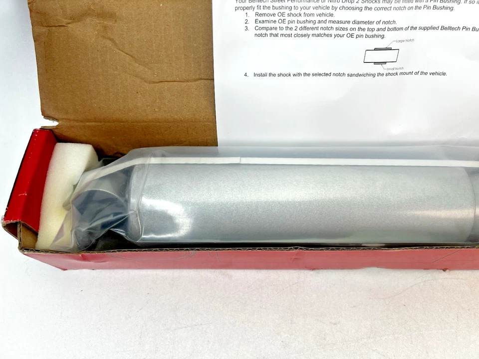 Belltech 2212IF Shock Rear Driver or Passenger Side for Chevy S10 Pickup Jimmy - Image 3 of 4