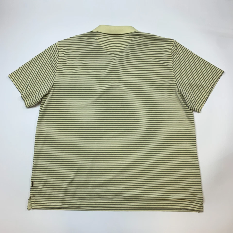 Camisa de golf Greg Norman para hombre XXL 2XL oro amarillo Tasso Elba Five Iron PlayDry Polo Foto 3 de 4