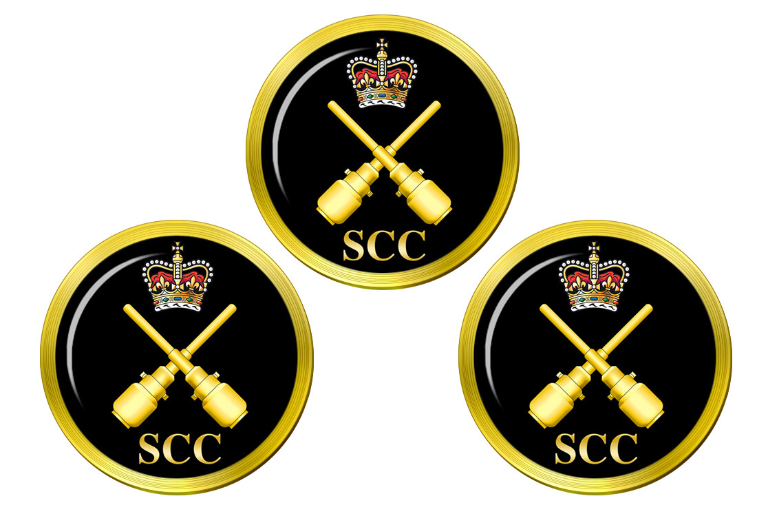 Sea Cadets SCC Drill instructor Badge Golf Ball Markers