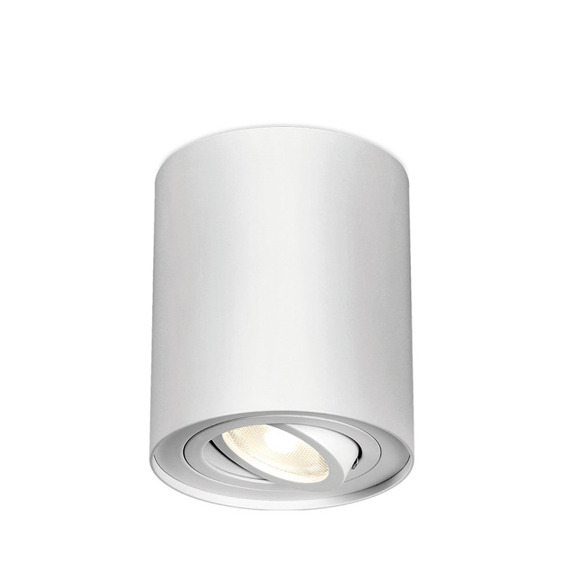 Plafonnier alu blanc rond GAMA-8010A pour sublimer l'ambiance du salon