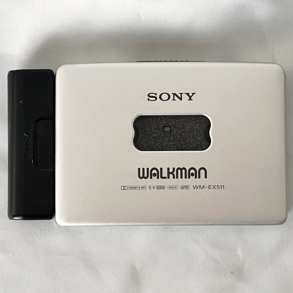 SONY WM-EX511 1994 Silver W/accessories Walkman Cassette